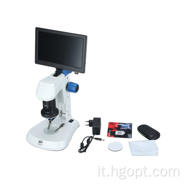 Microscopio digitale professionale con schermo LCD da 9 pollici